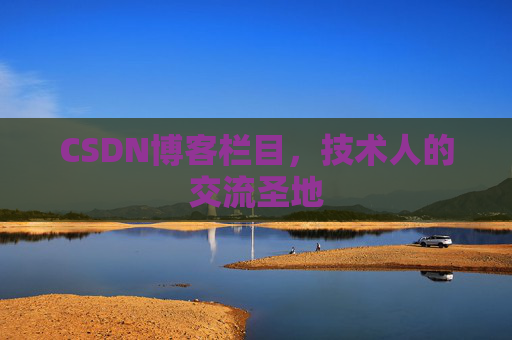 CSDN博客栏目，技术人的交流圣地